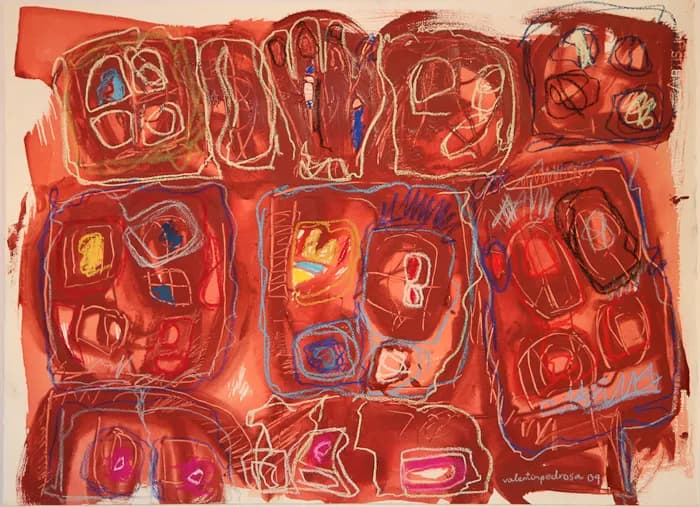 Applause, pintura de Valentín Pedrosa (2009)