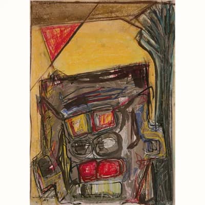 Box Music One, pintura de Valentín Pedrosa (2009)