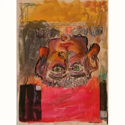 Con-Trabajo, pintura de Valentín Pedrosa (2009)