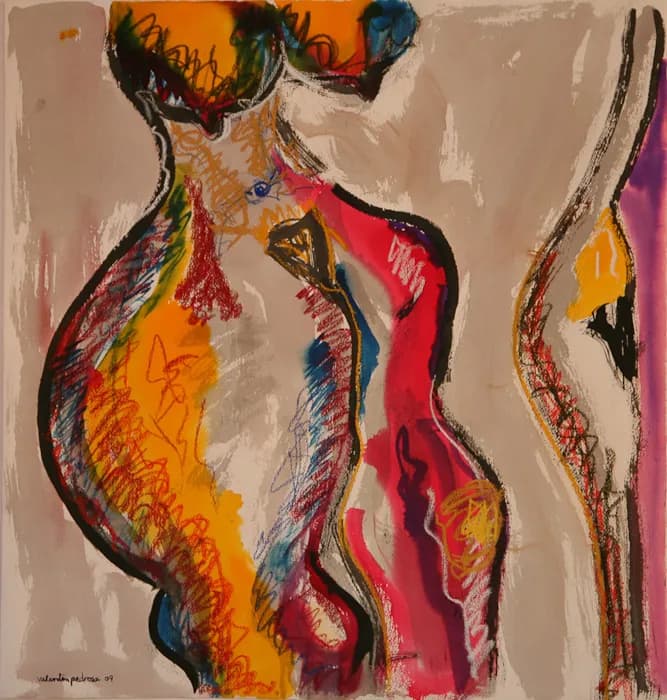 Dos Limones, pintura de Valentín Pedrosa (2009)