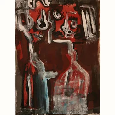 Invitando a la duquesa, pintura de Valentín Pedrosa (2009)