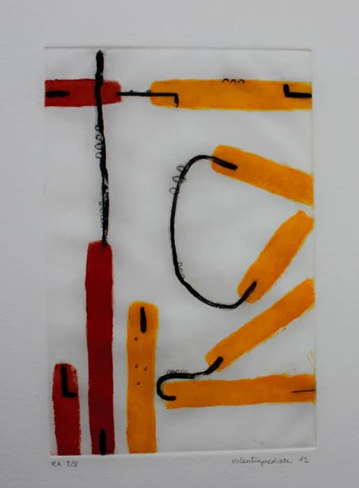 Linked, obra gráfica de Valentín Pedrosa (2012)