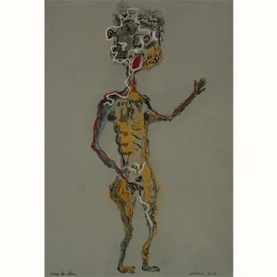 Sacra conversatione 1, pintura de Valentín Pedrosa (2009)