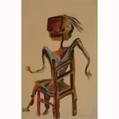 Sacra conversatione 2, pintura de Valentín Pedrosa (2009)