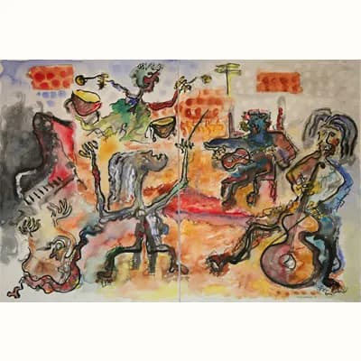 Sinfonía General, pintura de Valentín Pedrosa (2008)