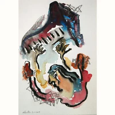 Soy de Cola, pintura de Valentín Pedrosa (2009)