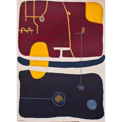 The Birth of the Hours, pintura de Valentín Pedrosa (2011)
