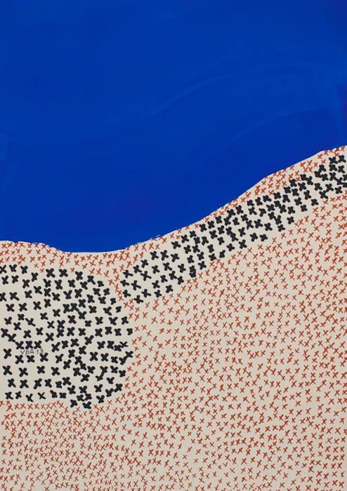 Entre el Cielo y el Suelo II, pintura de Valentín Pedrosa (2013)