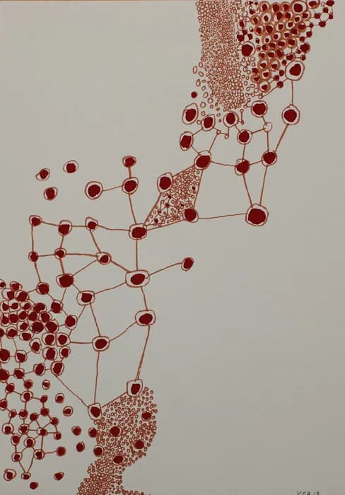 Entre el Cielo y el Suelo IV, pintura de Valentín Pedrosa (2013)