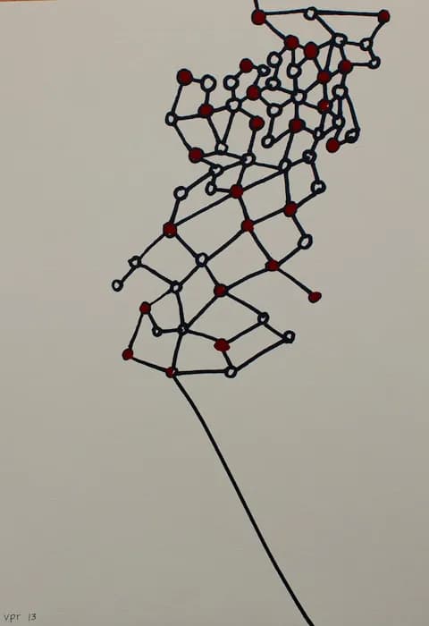 Entre el Cielo y el Suelo V, pintura de Valentín Pedrosa (2013)