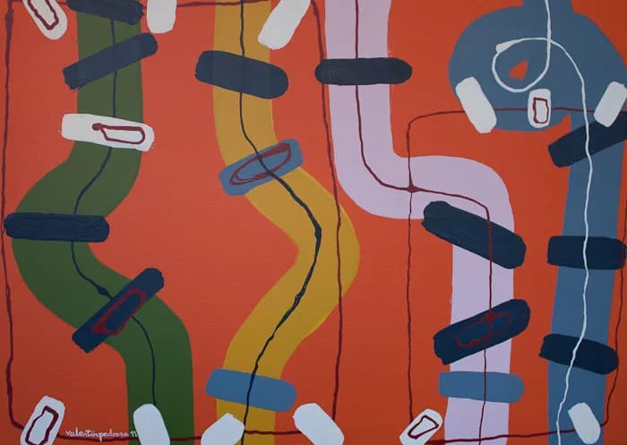 Events Horizon, pintura de Valentín Pedrosa (2011)