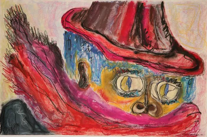 Mirada en Sol, pintura de Valentín Pedrosa (2009)