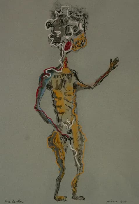 Sacra conversatione 1, pintura de Valentín Pedrosa (2009)