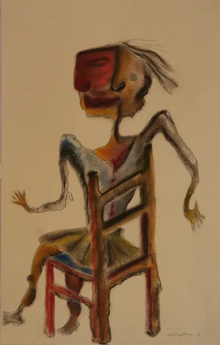 Sacra conversatione 2, pintura de Valentín Pedrosa (2009)