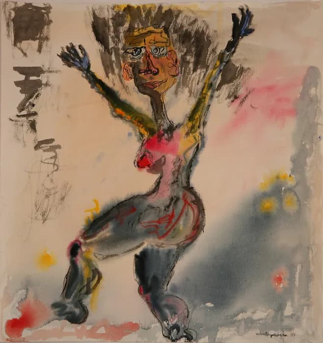 Zarabanda Gozada, pintura de Valentín Pedrosa (2009)